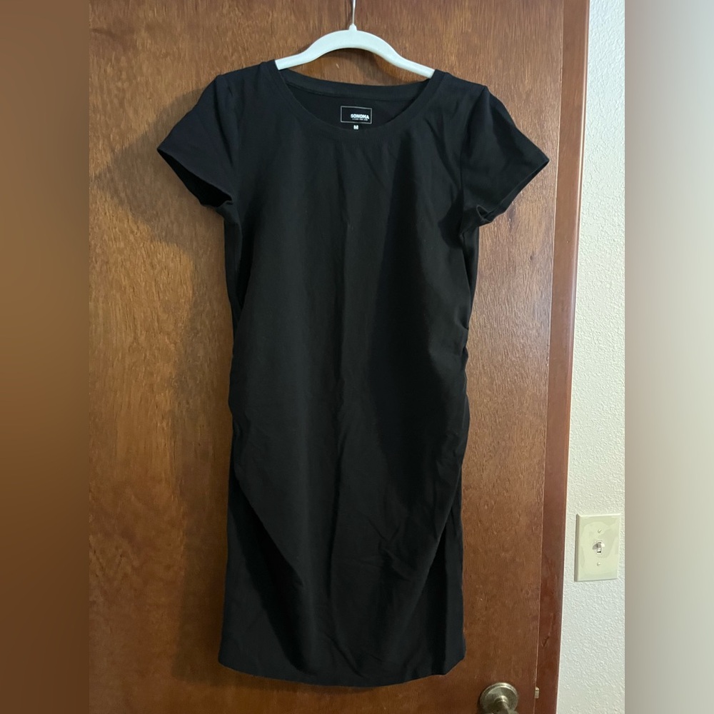 Sonoma Black Maternity Tee Top